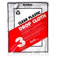 Premier 9X12 Globe 3 Mil Plastic Drop Cloth 19040